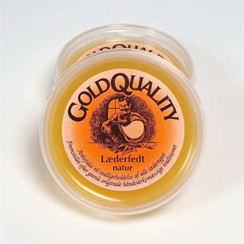 Læderfedt Gold Quality 40 ml Natur  / Leather Grease Gold Quality
