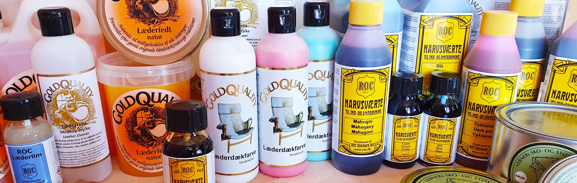 ROC Danmark - Læder pleje produkter siden 
